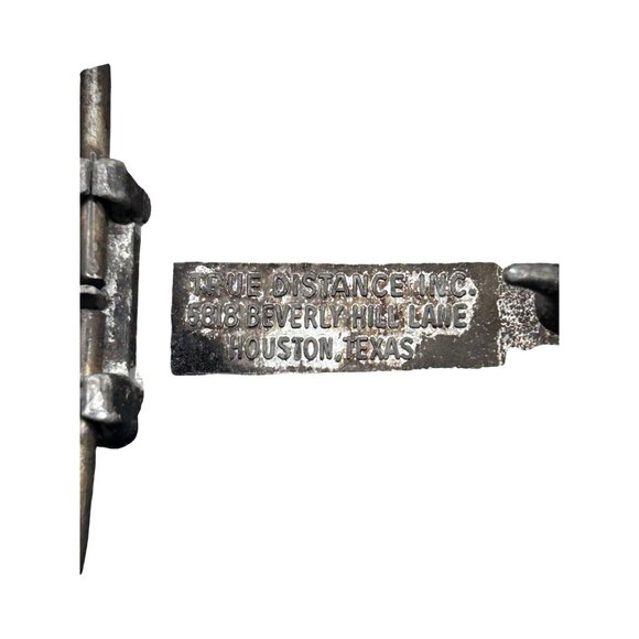 1980 Olympic Winter Games Lake Placid Pewter Belt Buckle Vintage Collectible - Picture 3 of 3